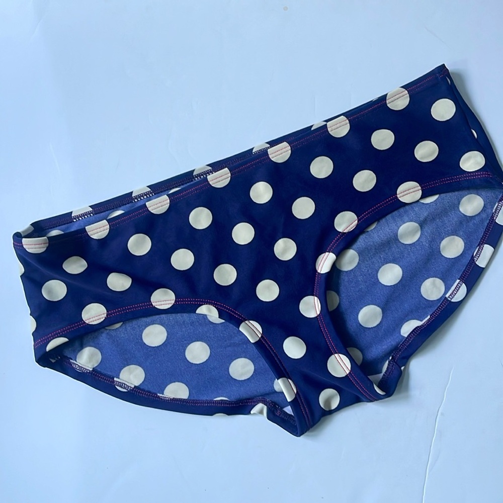 BODEN Polka Dot Swim Bottoms